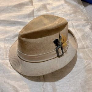 Vintage Knox suede leather men’s hat size 7 1/4